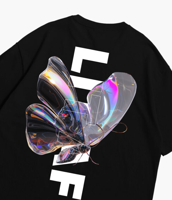 LIT AF Oversized Holo Butterfly - Image 3